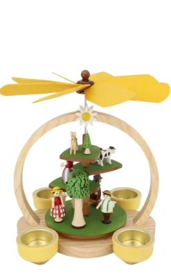 Knuth Neuber Neuheiten | Bestseller*Frühlingspyramide Sommerwiese, 22 cm von