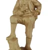 Schnitzkunst aus dem Erzgebirge Holzschnitzereien*Förster, geschnitzt, 20 cm, von