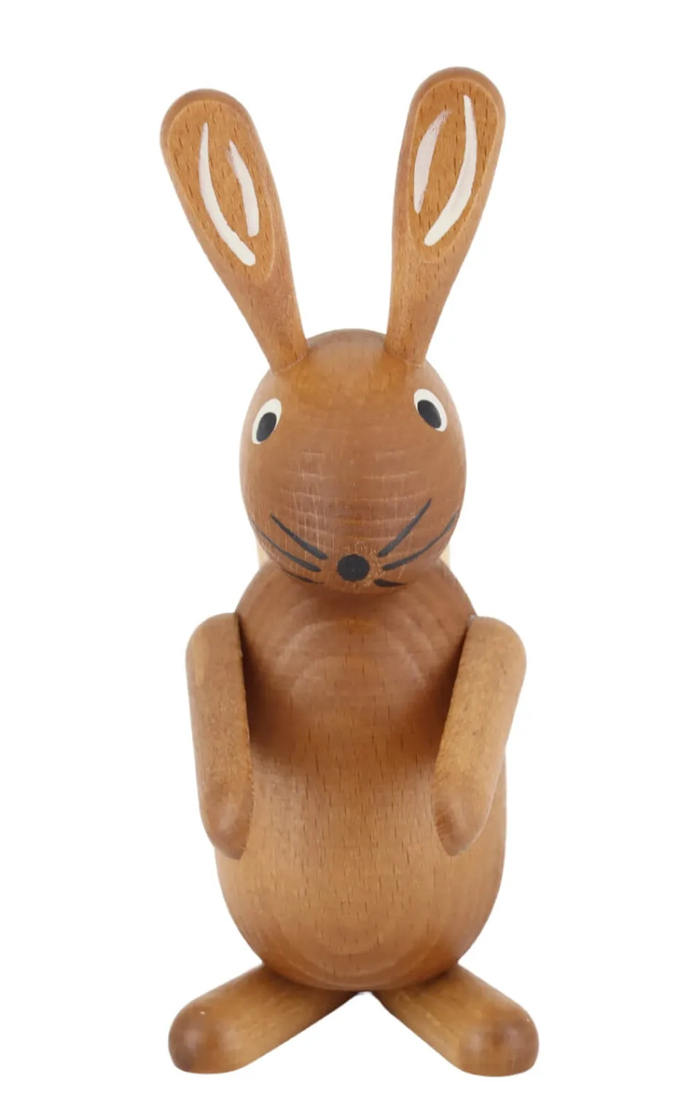 Jan Stephani Neuheiten | Osterhasen*Hase mit Eierkorb, braun, 18 cm von
