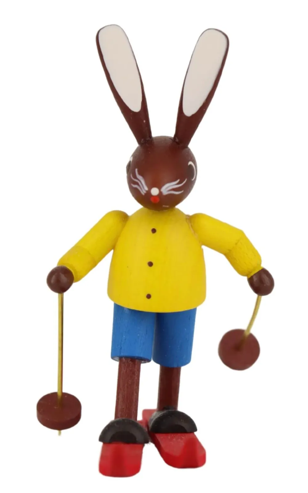 holz.kunst Stephan Kaden Osterhasen*Hase Skilangläufer von Stephan Kaden