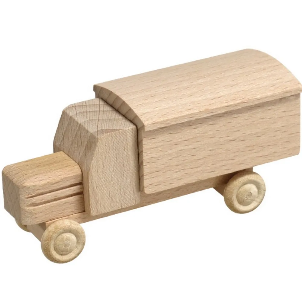 Robbi Weber Holzauto*Holzspielzeug - LKW mit Koffer, von