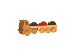 Holzspielwaren Ebert Neuheiten*Holzspielzeug Autotransporter, , 15 cm von Ebert GmbH