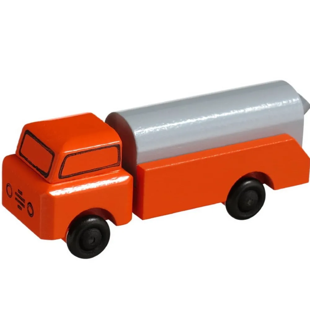 Robbi Weber Holzauto*Holzspielzeug LKW Müllabfuhr, von
