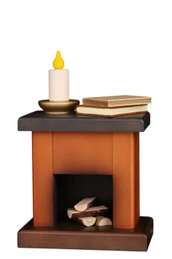 Christian Ulbricht Räuchermännchen*Kamin für Räuchermännchen Wichtel im Schaukelstuhl von
