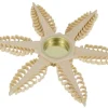 Martina Rudolph Kerzenhalter Weihnachten*Kerzenhalter – Spanbaumstern von