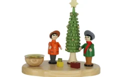 Knuth Neuber Kerzenhalter Weihnachten*Kerzenhalter Bescherung, , 11 cm von