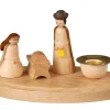 Albin Preißler Kerzenhalter Weihnachten*Kerzenhalter Christi Geburt, , 11 cm von