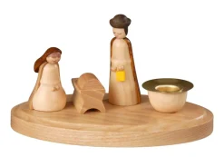 Albin Preißler Kerzenhalter Weihnachten*Kerzenhalter Christi Geburt, , 11 cm von