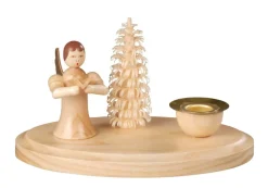 Albin Preißler Kerzenhalter Weihnachten*Kerzenhalter Engel mit Gesangsbuch, 11 cm, von