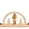 SEIFFENcom by Nestler GmbH Kerzenhalter Weihnachten*Kerzenhalter Minischwibbogen Weihnachtsengel von SEIFFEN.COM