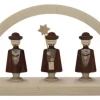 SEIFFENcom by Nestler GmbH Neuheiten | Kerzenhalter Weihnachten*Kerzenhalter Minischwibbogen mit Kurrende von SEIFFEN.COM