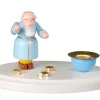 Albin Preißler Kerzenhalter Weihnachten*Kerzenhalter Petrus, , 11 cm von