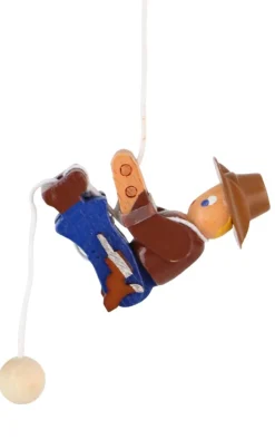 SEIFFENcom by Nestler GmbH Holzspielzeug*Kletterfigur Cowboy, 4 cm von SEIFFEN.COM