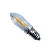 Zubehör Elektrische Beleuchtung*LED - Filament Riffelkerze, 3 Stück, 0,2 Watt, 14 - 55 V