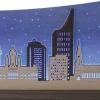 Weigla Holzkunst Schwibbogen*LED Motivleuchte Leipzig Panorama von Weigla