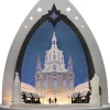 Weigla Holzkunst Schwibbogen*LED Schwibbogen - Lichterspitze Dresdener Frauenkirche von Weigla