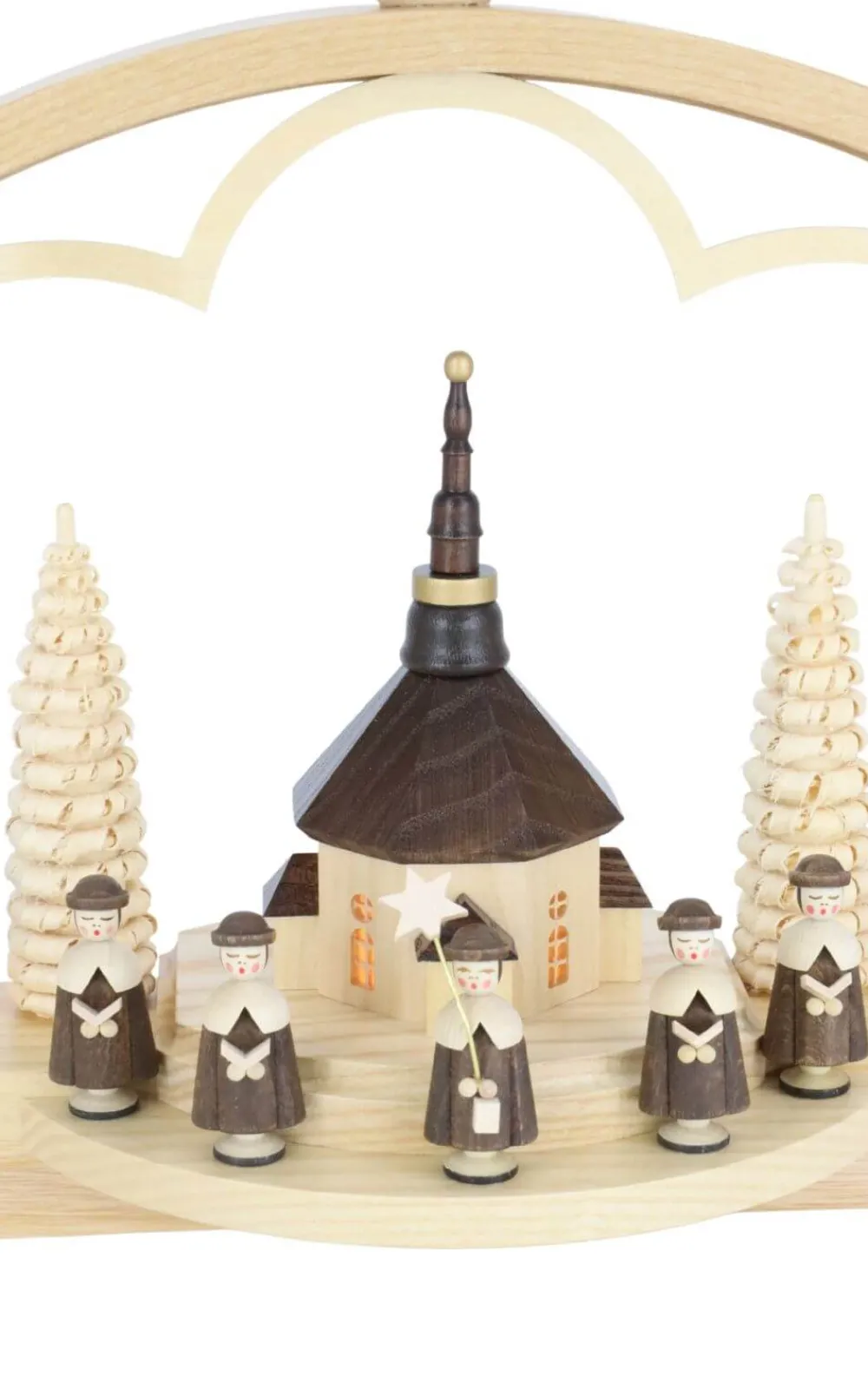 Müller Kleinkunst Schwibbogen*LED Schwibbogen Kurrende, 57 cm von