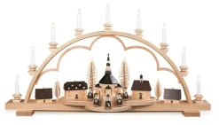 Müller Kleinkunst Einzelstücke | Schwibbogen*LED Schwibbogen Seiffener Dorf, , 103 cm von