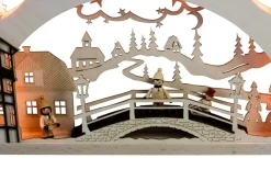Weigla Holzkunst Schwibbogen*LED Schwibbogen Winterkind Erzgebirge, 52 cm von Weigla