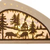 Weigla Holzkunst Schwibbogen*LED Standleuchte Rotwild, 52 cm von Weigla