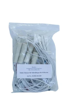 Zubehör Elektrische Beleuchtung*LED-Elektrobausatz für 10er Schwibbogen