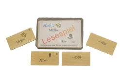 Holzspielwaren Ebert Lernspielzeug*Lesespiel mit 24 Einzelspielen von Ebert GmbH
