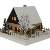 Birgit Uhlig Lichterhaus*Lichterhaus Erzgebirgshaus mit Weihnachtsstube, 12 cm von