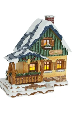 Hubrig Volkskunst Neuheiten | Lichterhaus*Lichterhaus Forsthaus, 15 cm von