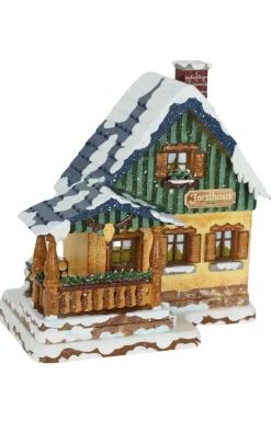 Hubrig Volkskunst Neuheiten | Lichterhaus*Lichterhaus Forsthaus, 15 cm von