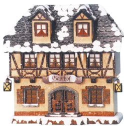 Hubrig Volkskunst Neuheiten | Lichterhaus*Lichterhaus Gasthof, 15 cm von