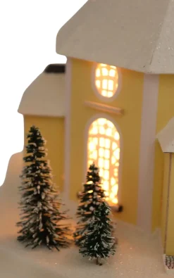 Birgit Uhlig Neuheiten | Lichterhaus*Lichterhaus Seiffener Kirche, 43 cm von