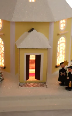 Birgit Uhlig Neuheiten | Lichterhaus*Lichterhaus Seiffener Kirche, 43 cm von