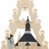 Weigla Holzkunst Schwibbogen*Lichterspitze Seiffener Kirche von Weigla