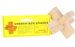 Gunter Flath Holzspielzeug*Logikspiel Gordischer Knoten von