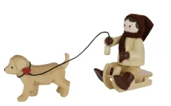 Romy Thiel Romy Thiel Figuren*Mädchen mit Hundeschlitten von