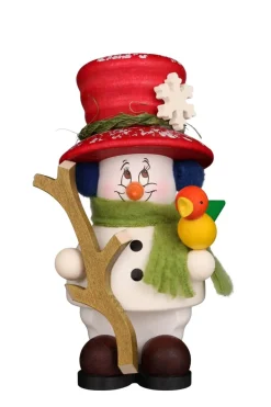 Christian Ulbricht Weihnachtsfiguren*Mikrowichtel Schneemann, 10 cm, von