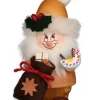 Christian Ulbricht Weihnachtsfiguren*Mikrowichtel Weihnachtsmann, , 11 cm von