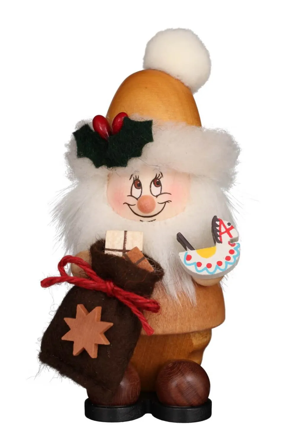Christian Ulbricht Weihnachtsfiguren*Mikrowichtel Weihnachtsmann, , 11 cm von