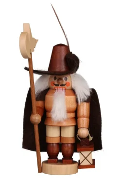 Christian Ulbricht Neuheiten*Mini Nussknacker Nachtwächter, , 12 cm von