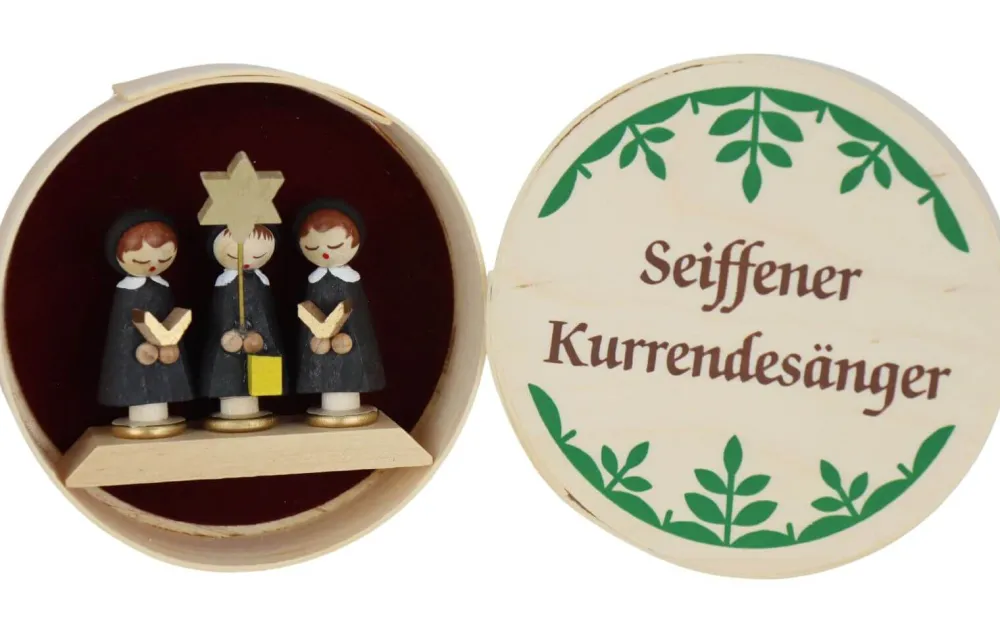 Richard Glässer GmbH Weihnachtsfiguren*Miniatur - Kurrende in der Spanschachtel von Richard Glässer