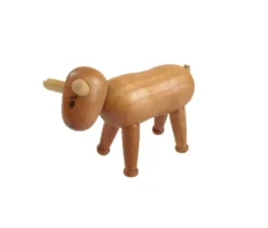 Spielwarenmacher Günther Tierfiguren*Miniatur - Ochse, 4 cm, von
