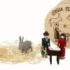 Knuth Neuber Neuheiten | Weihnachtsfiguren*Miniatur - Spanschachtel Stille Nacht, 5 - teilig, , Ø 8 cm von