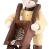 Romy Thiel Romy Thiel Figuren*Miniatur Bergmann mit Schubkarre von