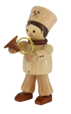 Romy Thiel Neuheiten | Romy Thiel Figuren*Miniatur Bergmann mit Waldhorn, 5 cm, von