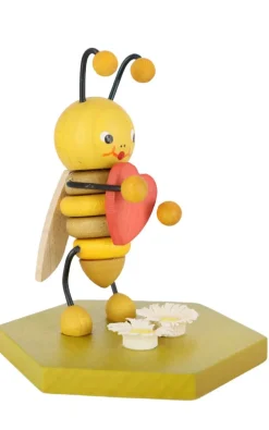 Zenker Neuheiten | Frühlingsdeko*Miniatur Biene mit Herz, 8 cm, von Ralf