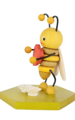 Zenker Neuheiten | Frühlingsdeko*Miniatur Biene mit Herz, 8 cm, von Ralf