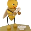 Zenker Neuheiten | Frühlingsdeko*Miniatur Bienenkönigin, 8 cm, von Ralf