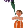 Legler Holz- und Drechslerwaren HODREWA Blumenmädchen*Miniatur Blumenmädchen mit Aster, 12 cm von HODREWA Legler