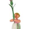 Legler Holz- und Drechslerwaren HODREWA Blumenmädchen*Miniatur Blumenmädchen mit Winde, 12 cm von HODREWA Legler