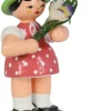 Figurenland Uhlig GmbH Blumenmädchen*Miniatur Blumenmädchen, rosa/grün von